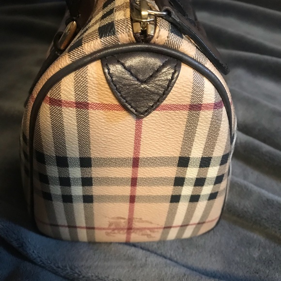 BURBERRY Haymarket Chester Bowling bag - Picture 3 of 7